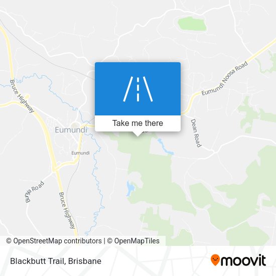 Blackbutt Trail map