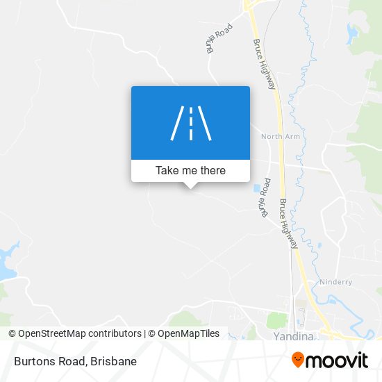 Burtons Road map