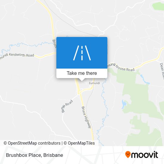 Brushbox Place map