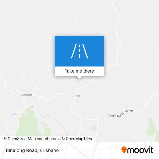 Binalong Road map