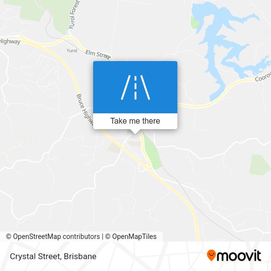 Crystal Street map