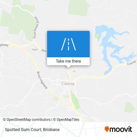 Spotted Gum Court map