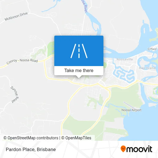 Mapa Pardon Place