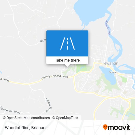 Woodlot Rise map