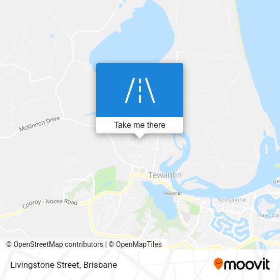 Livingstone Street map