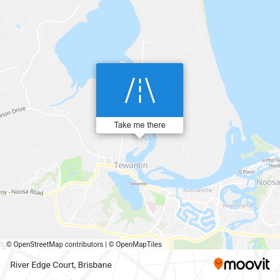 River Edge Court map