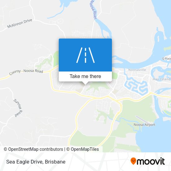 Sea Eagle Drive map