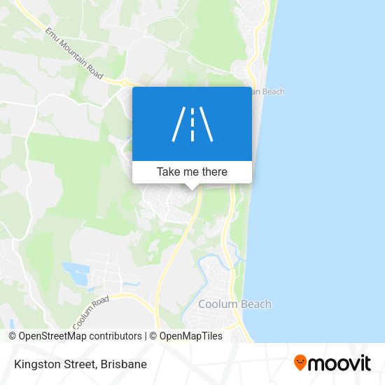 Kingston Street map