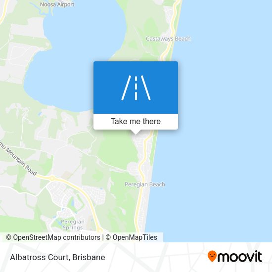 Albatross Court map