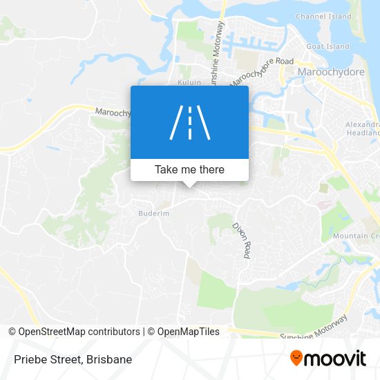 Priebe Street map