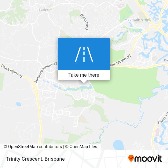 Trinity Crescent map