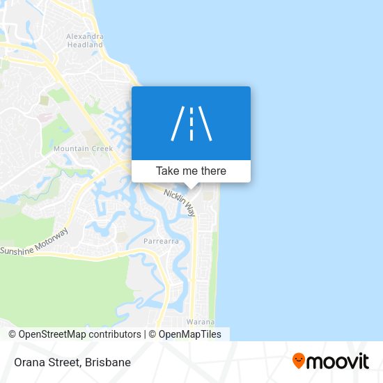 Orana Street map