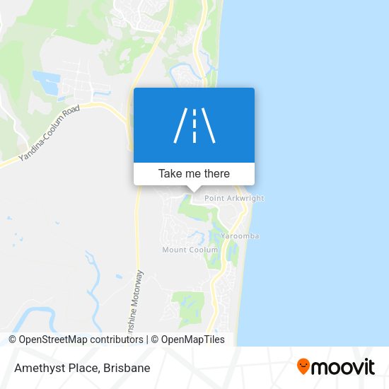 Amethyst Place map