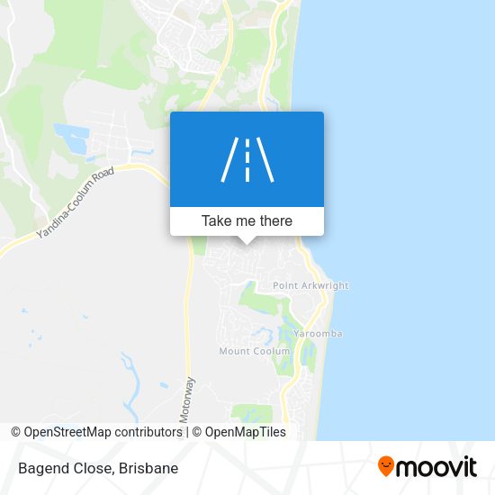 Bagend Close map