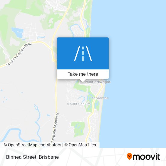 Binnea Street map
