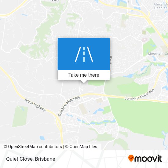 Quiet Close map