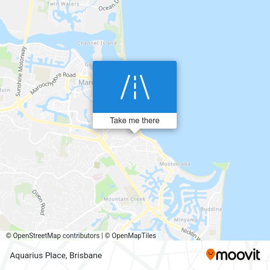 Aquarius Place map