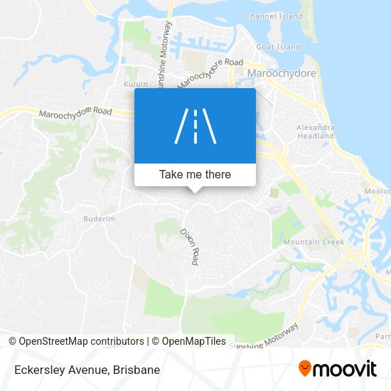 Eckersley Avenue map