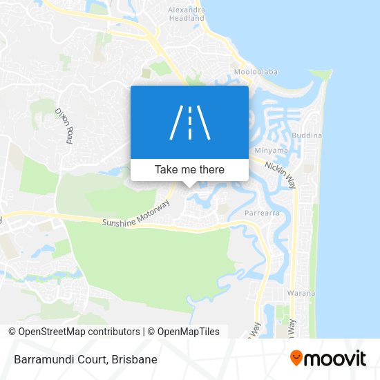 Barramundi Court map