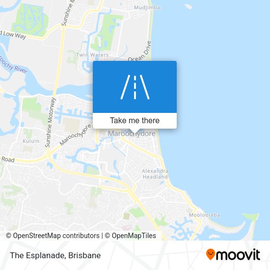 The Esplanade map