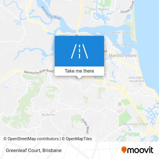 Greenleaf Court map