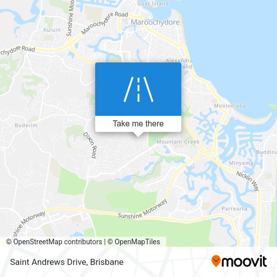 Saint Andrews Drive map