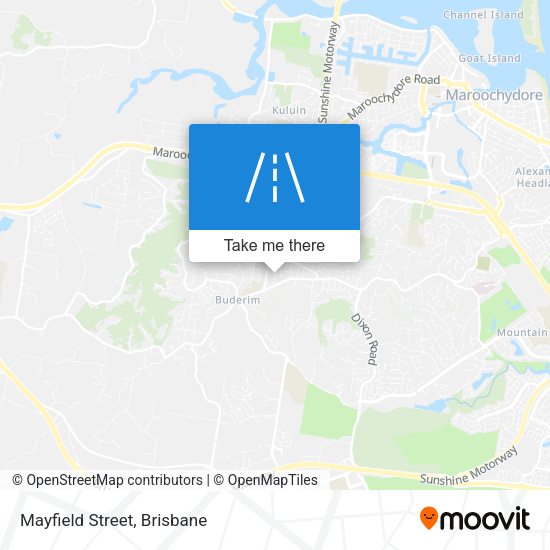 Mayfield Street map