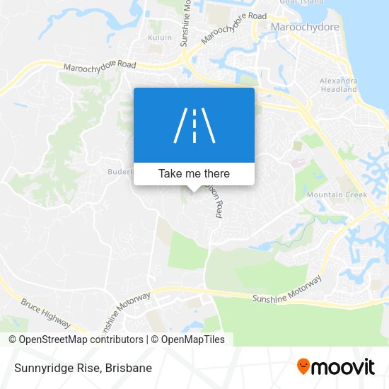 Sunnyridge Rise map