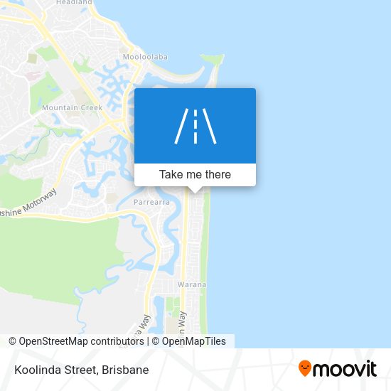 Koolinda Street map