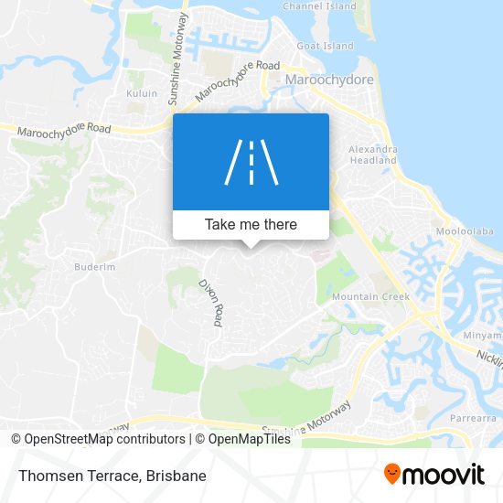 Thomsen Terrace map
