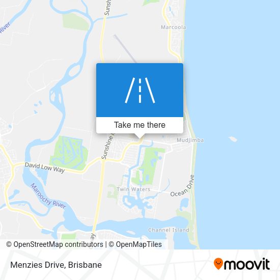 Menzies Drive map