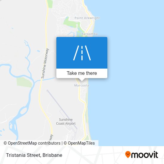 Tristania Street map