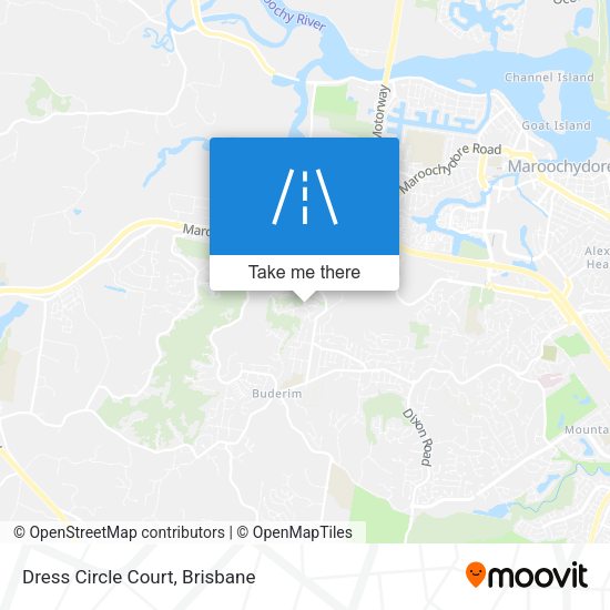 Dress Circle Court map