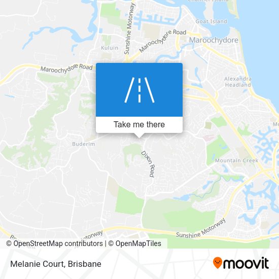 Melanie Court map