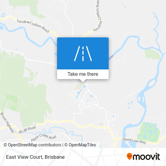 East View Court map