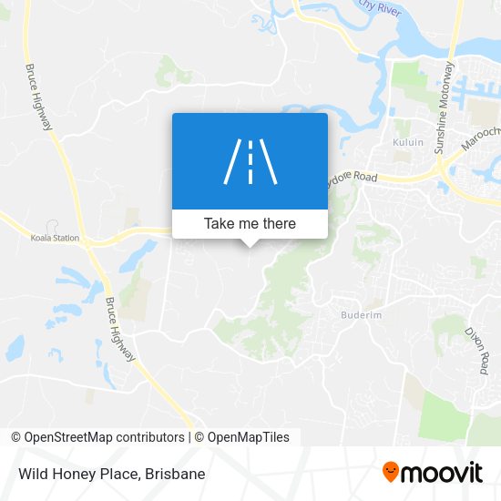 Wild Honey Place map