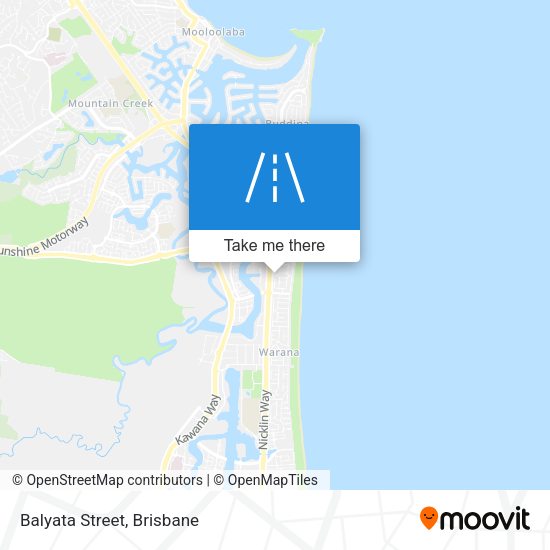 Balyata Street map