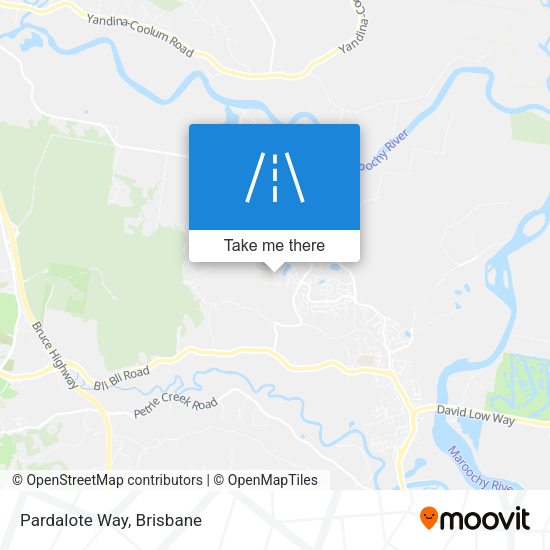 Pardalote Way map