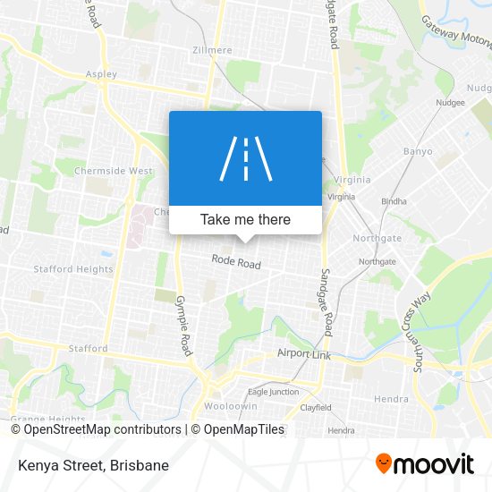 Kenya Street map