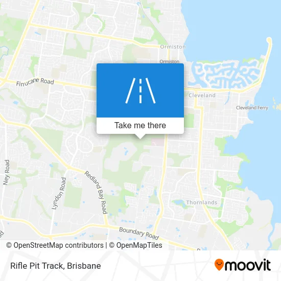 Mapa Rifle Pit Track