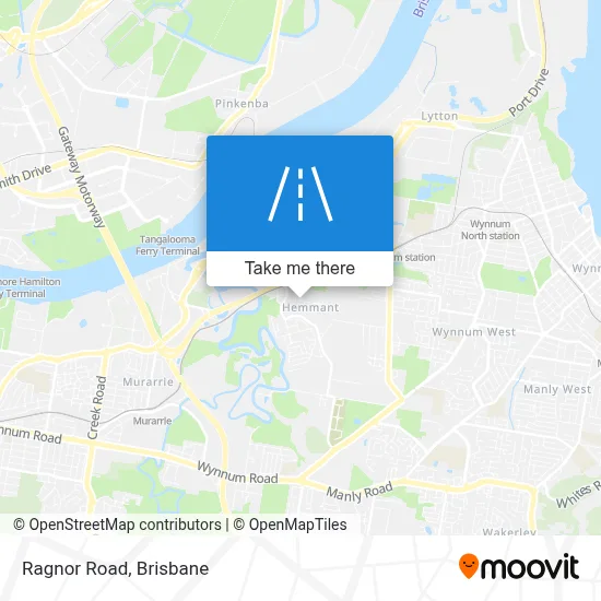 Mapa Ragnor Road