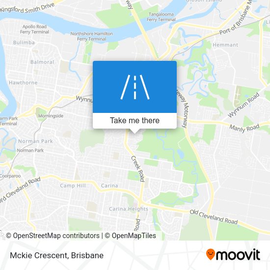 Mckie Crescent map