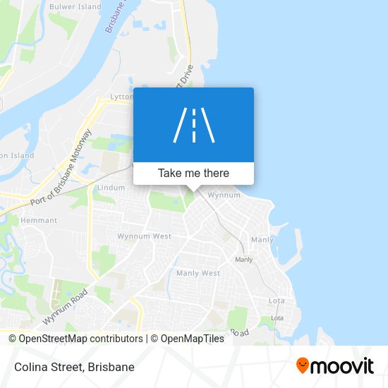 Colina Street map