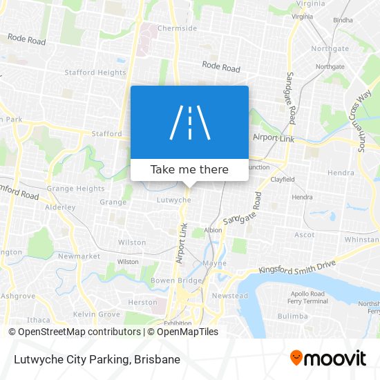 Lutwyche City Parking map