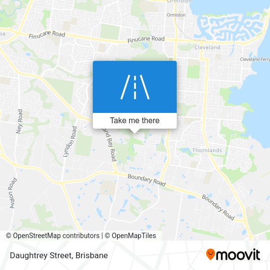 Daughtrey Street map