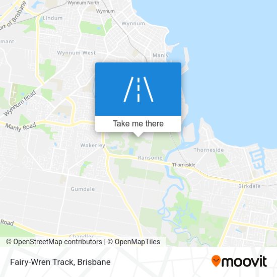 Fairy-Wren Track map