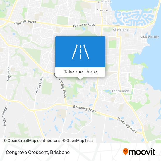 Congreve Crescent map