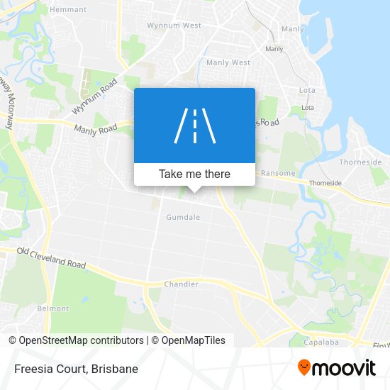 Freesia Court map