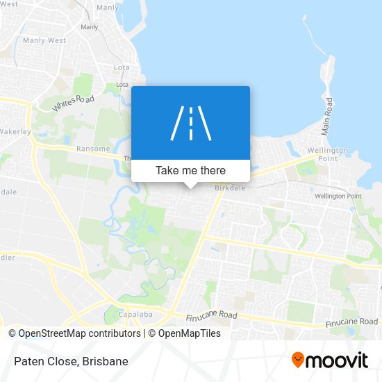 Paten Close map