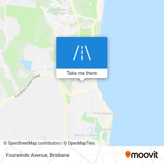 Fourwinds Avenue map